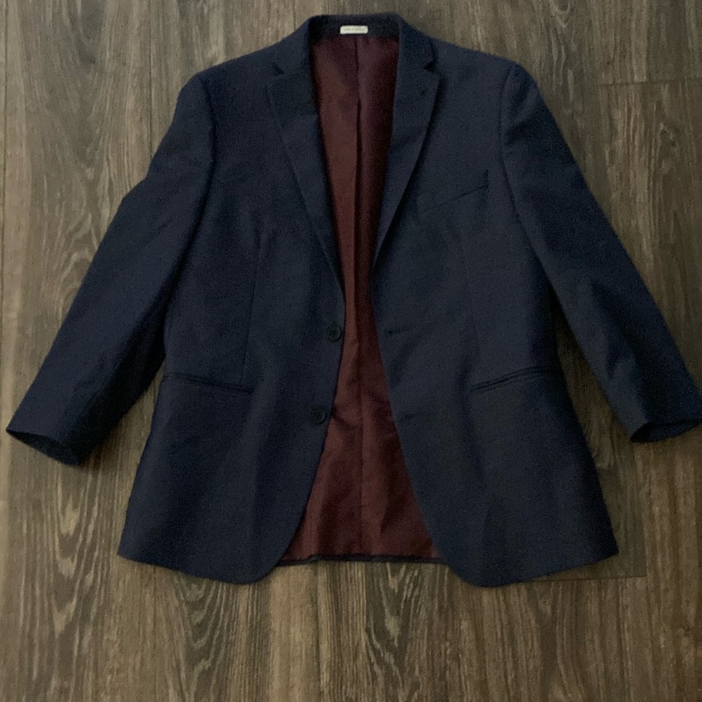 KIDS Joseph Abboud Blue Wool Blend Sport Coat